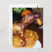 kuscheliges Gesicht Postkarte (Vorne/Hinten)