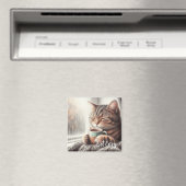 Kuschelkatze Magnet (In Situ (Geschirrspüler))