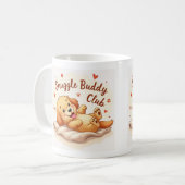 Kuschelknubbel Club Kaffeetasse (Vorderseite Links)