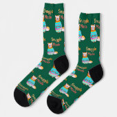 Kuschelmodus Kuschel-Gingst-Katzen-Socken Socken (Linkes Detail)