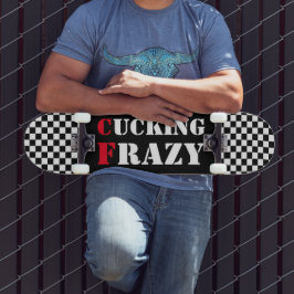 Kuscheln Faule, weiße und schwarze Schachtel Skateboard