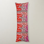 kuscheln Sie mich! Viel Spaß gemustert Seitenschläferkissen (Rückseite (Vertikal))