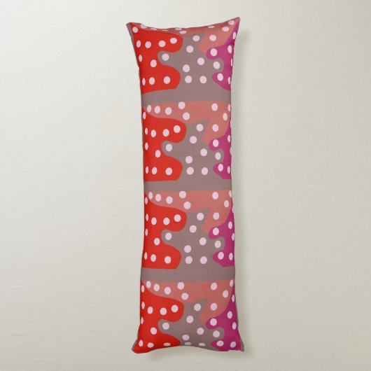 kuscheln Sie mich! Viel Spaß gemustert Seitenschläferkissen (Rückseite (Vertikal))