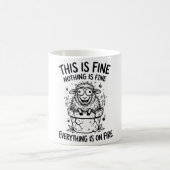 Kuscheln Sie sich mit Grumpy Fluffy Classic Tasse (Mittel)