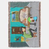 Kuschelpfoten Decke (Vorderseite Vertikal)