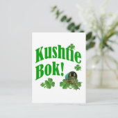 Kushtie Bok! Postkarte (Stehend Vorderseite)