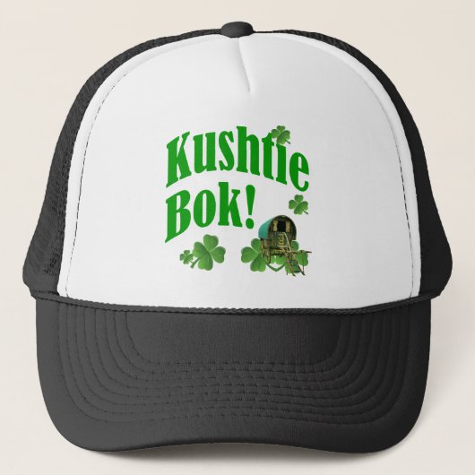 Kushtie Bok! Truckerkappe (Vorderseite)