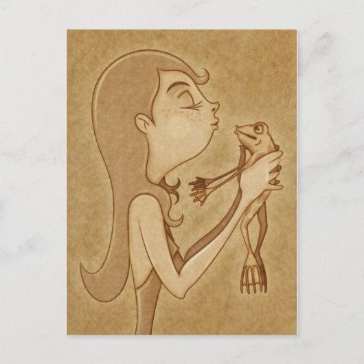 Kuss 3 postkarte (Vorderseite)