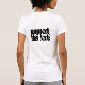 KUSS-AMERIKA-TEAM FC T-Shirt (Rückseite)