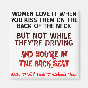 Kuss auf dem Neck Funny Kühlschrankmagnet Kühlschr