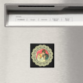 Kuss auf der Hochzeit Magnet (In Situ (Geschirrspüler))