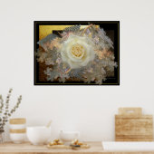 Kuss aus einer Rose Poster (Küche)