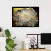 Kuss aus einer Rose Poster (Heimbüro)