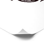 Kuss aus einer Rose Poster (Ecke)