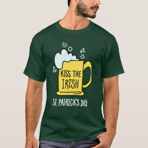 Küss das irische Bier St. Patrick’s Day T-Shirt