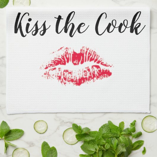 Küss das Küchentuch (Gefaltet)