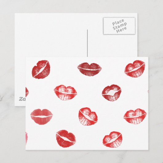 Küss das! postkarte (Vorne/Hinten)