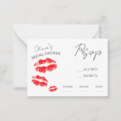 Küss, das uAwg auf Abschied zu verpassen Mitteilungskarte (Vorderseite)