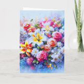 - Küss das Unerwartete, entdecke das Außergewöhnli Dankeskarte (Rückseite)