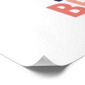 Küss dein Gehirn Poster (Ecke)