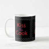 Küss den Koch Kaffeetasse (Links)