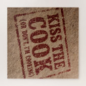Küss den Koch Puzzle (Horizontal)
