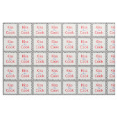 Küss den Koch Stoff (Fat Quarter (45,7 x 55,9 cm))