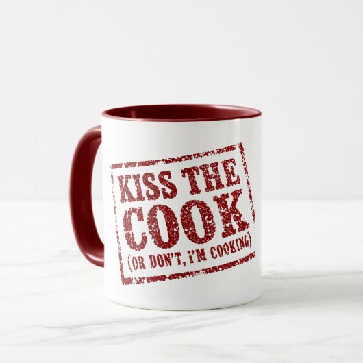 Küss den Koch Tasse (Vorderseite Links)