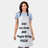 Küss den Koch... und Bringen Sie vielleicht Pizza Schürze (Getragen)
