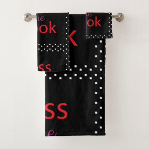 Kuss der Koch Badhandtuch Set