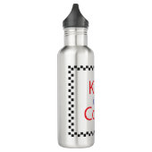 Kuss der Koch Edelstahlflasche (Links)