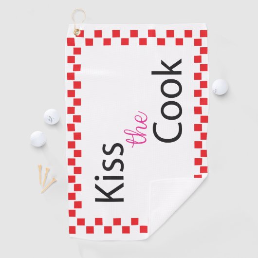 Kuss der Koch Golfhandtuch (Insitu)