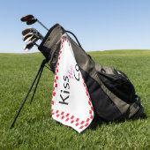 Kuss der Koch Golfhandtuch (Gras)