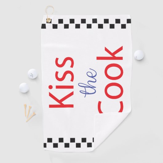 Kuss der Koch Golfhandtuch (Insitu)