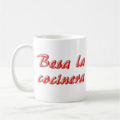 Kuss der Koch Kaffeetasse (Links)