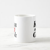 Kuss der Koch Kaffeetasse (Mittel)