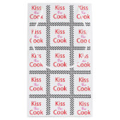 Kuss der Koch Kleine Geschenktüte (Rückseite)