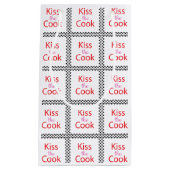 Kuss der Koch Kleine Geschenktüte (Vorderseite)