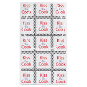 Kuss der Koch Kleine Geschenktüte (Rückseite)