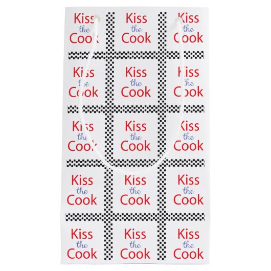 Kuss der Koch Kleine Geschenktüte (Vorderseite)