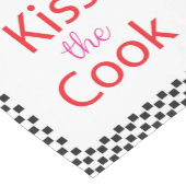 Kuss der Koch Kurzer Tischläufer (Ecke)