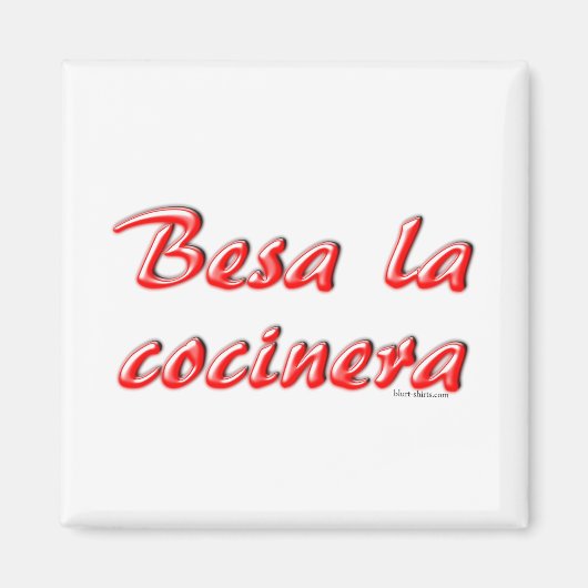 Kuss der Koch Magnet (Vorne)