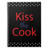 Kuss der Koch Notizblock (Vorderseite)