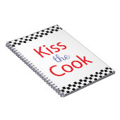 Kuss der Koch Notizblock (Rechte Seite)