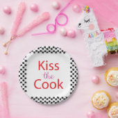 Kuss der Koch Pappteller (Party)