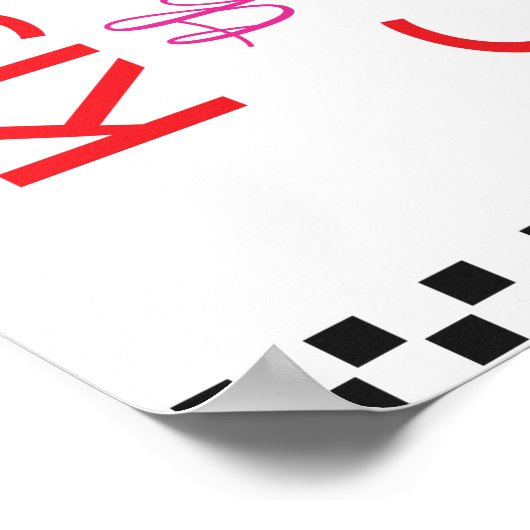 Kuss der Koch Poster (Ecke)