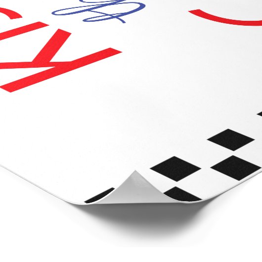 Kuss der Koch Poster (Ecke)