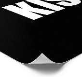 Kuss der Koch Poster (Ecke)