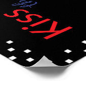 Kuss der Koch Poster (Ecke)