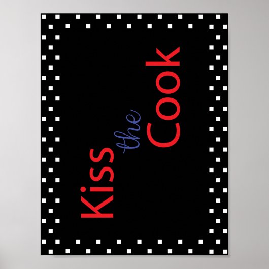 Kuss der Koch Poster (Vorne)